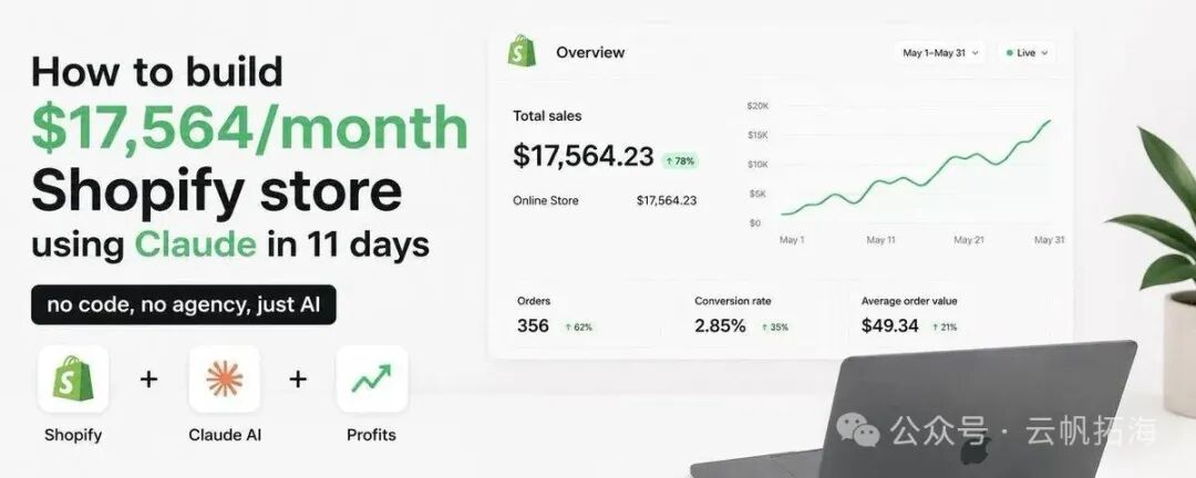 Shopify 商店销售数据示意